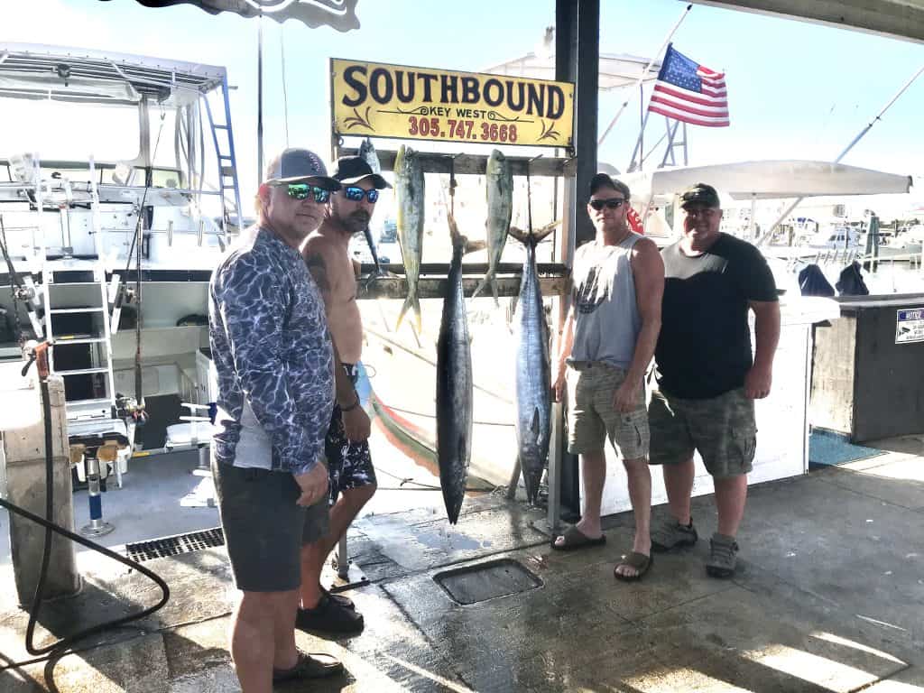 Wahoo and Dolphin caught in Key West fishing with Southbound Sportfishing