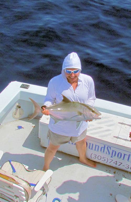 Amberjack caugth in Key West fishing with Southbound Sportfishing