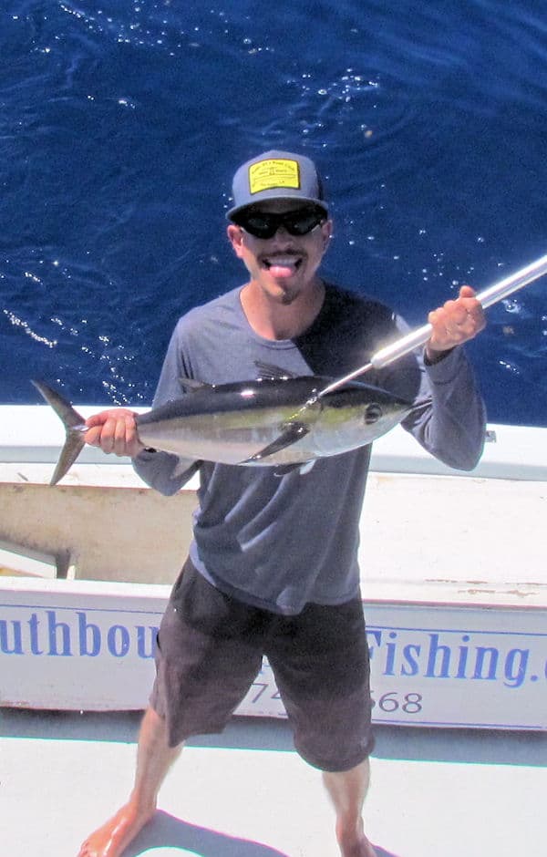 Black Fin Tuna caught on the wreck of the onetime Key West party fishing boat the Gulfstream