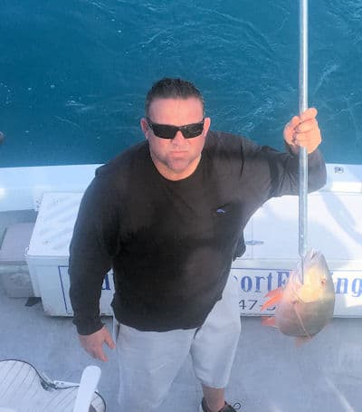 Nice Mutton Sanapper caught in Key West fishing on Southbound