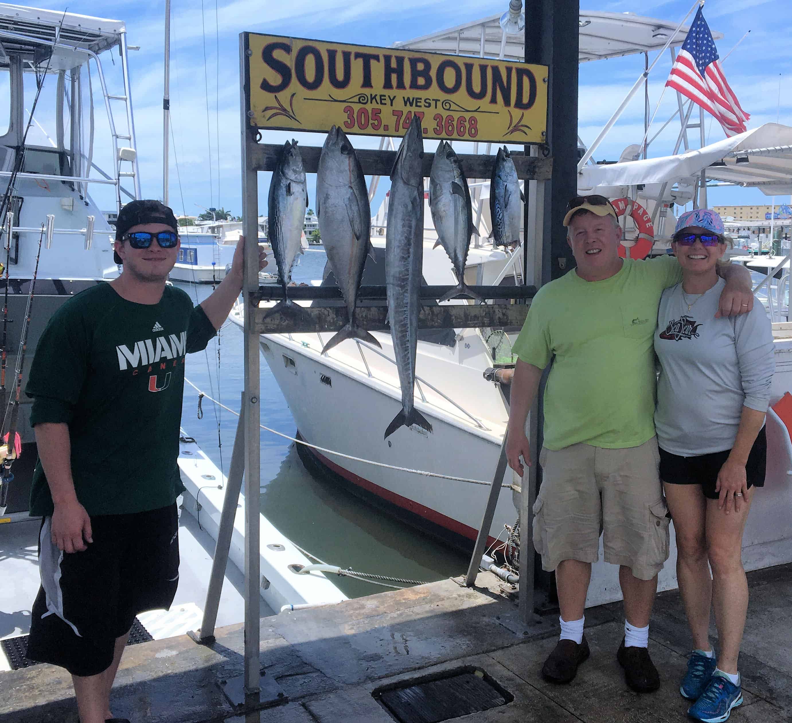 Fish caught on May 3, 2020 on the Charter Boat Southbound from Key West, Florida