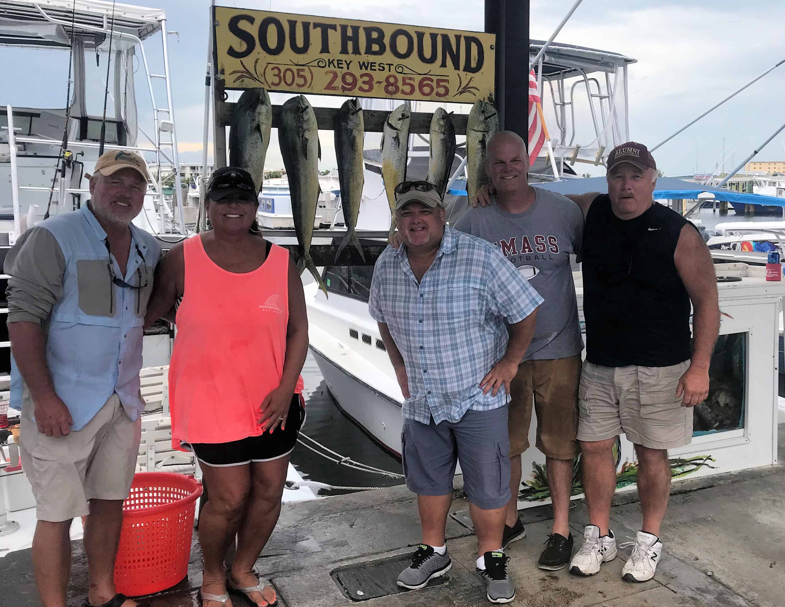 fishing with friends Mike, Phillip and Stacy