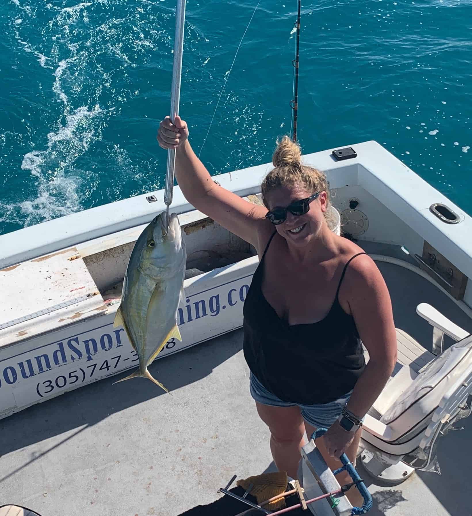 Big Yellow Jack caught in Key West fishing with Southbound Sportfishing