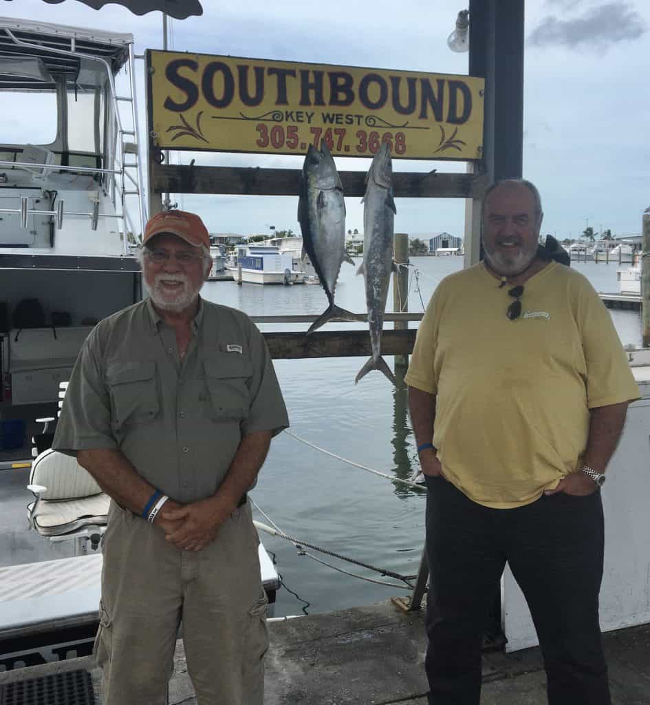 Black Fin Tuna and King Mackerel caught fishing in Key West on Charter Boat Southbound