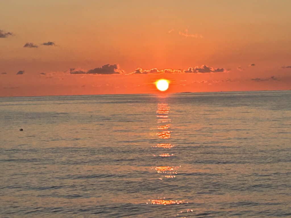 Sunset on the Waters of Key West, Florida