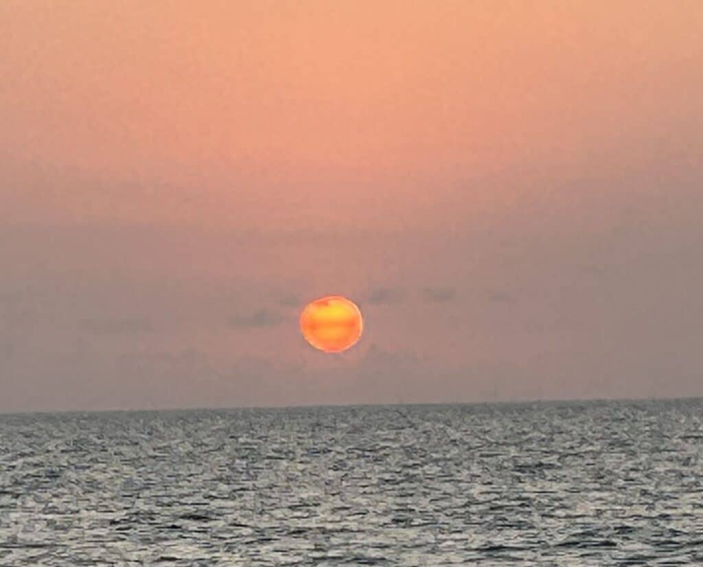 Sunset on the waters of Key West, Florida