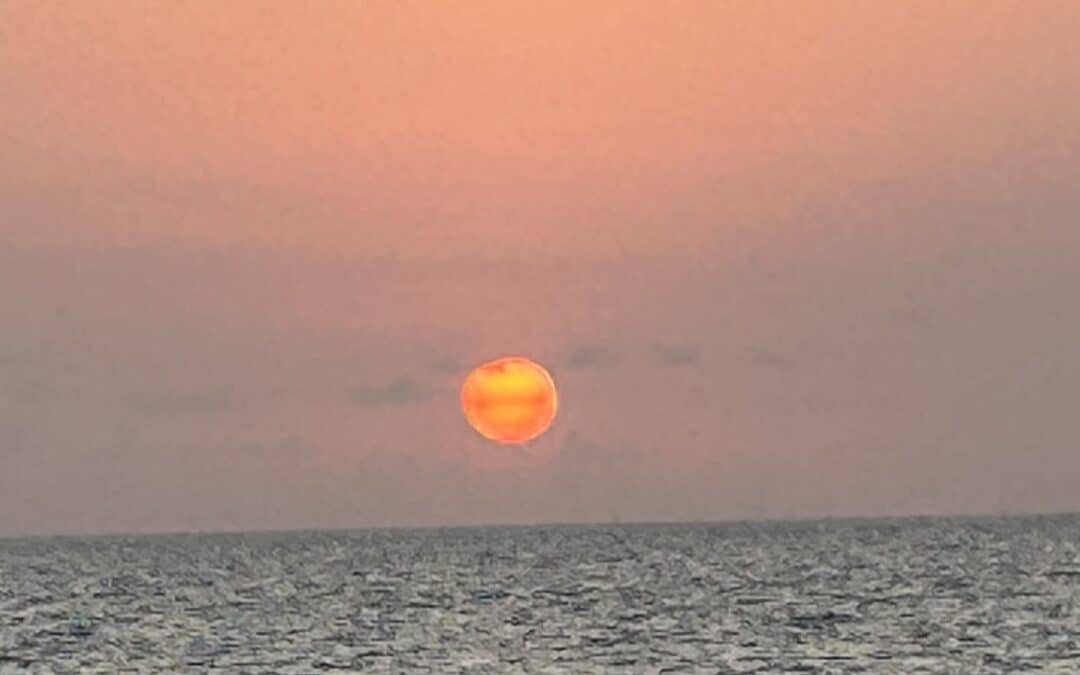Sunset on the waters of Key West, Florida