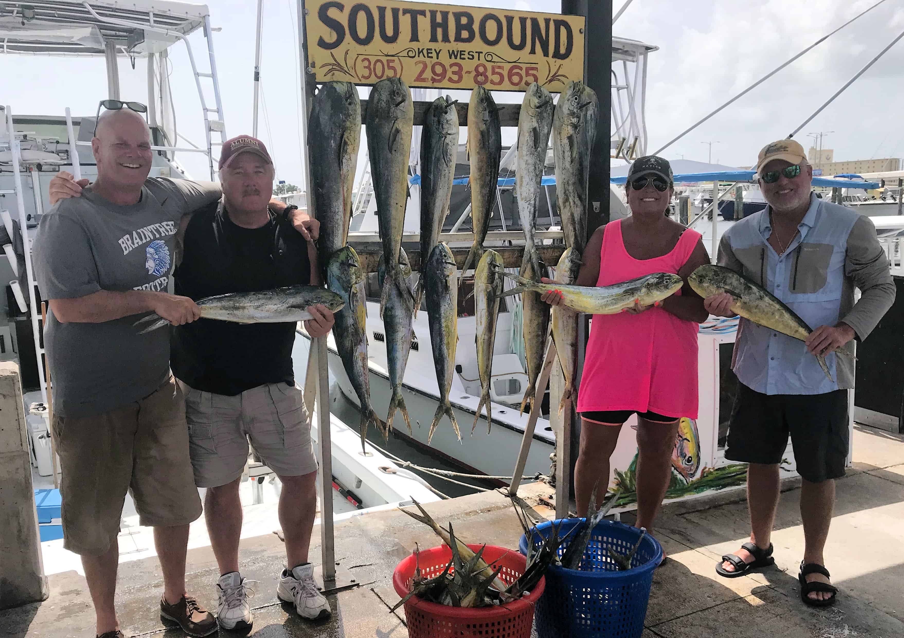 fishing with friends Mike, Phillip and Stacy